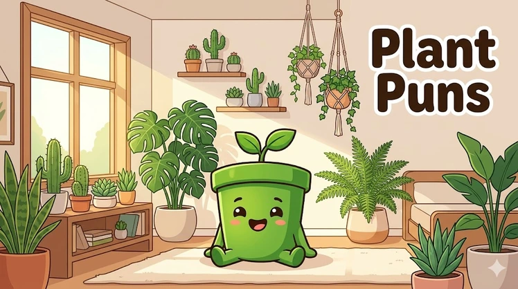 Cute Plant Lover Puns