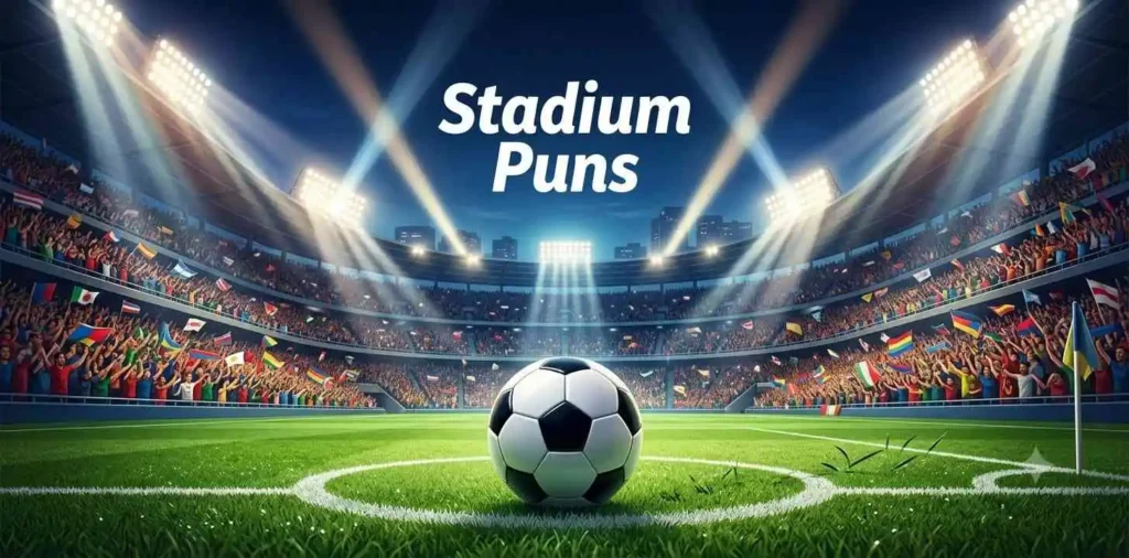 Football on pitch under stadium lights