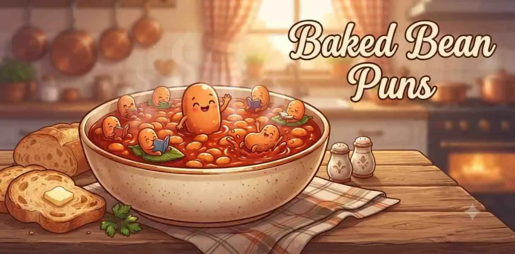 Funny baked bean bowl