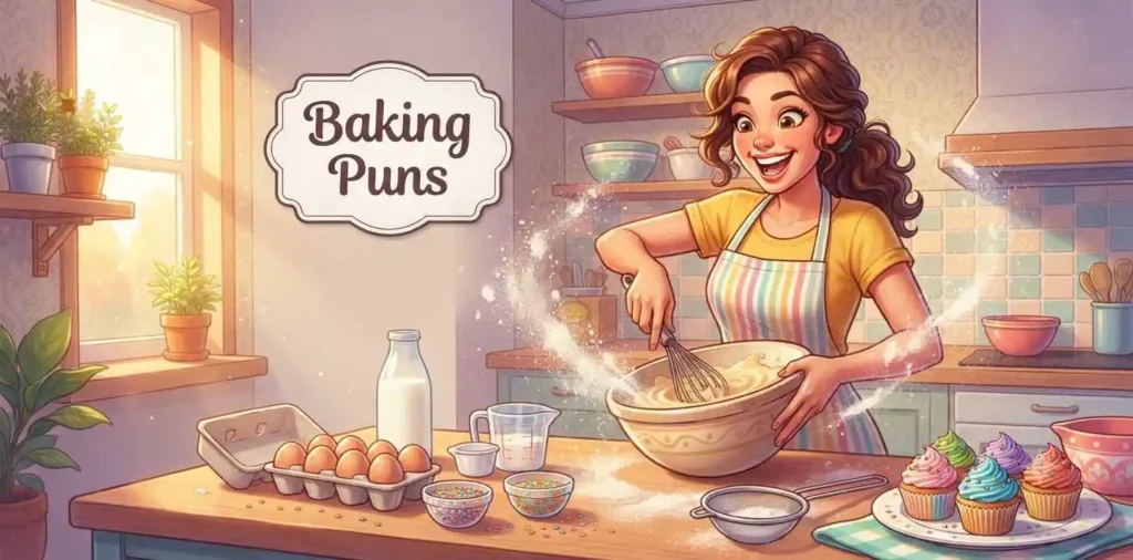 Person baking cupcakes in kitchen