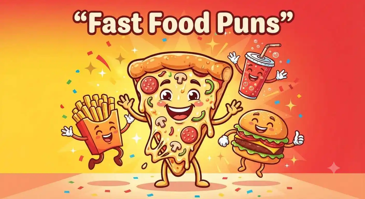 funny fast food characters together