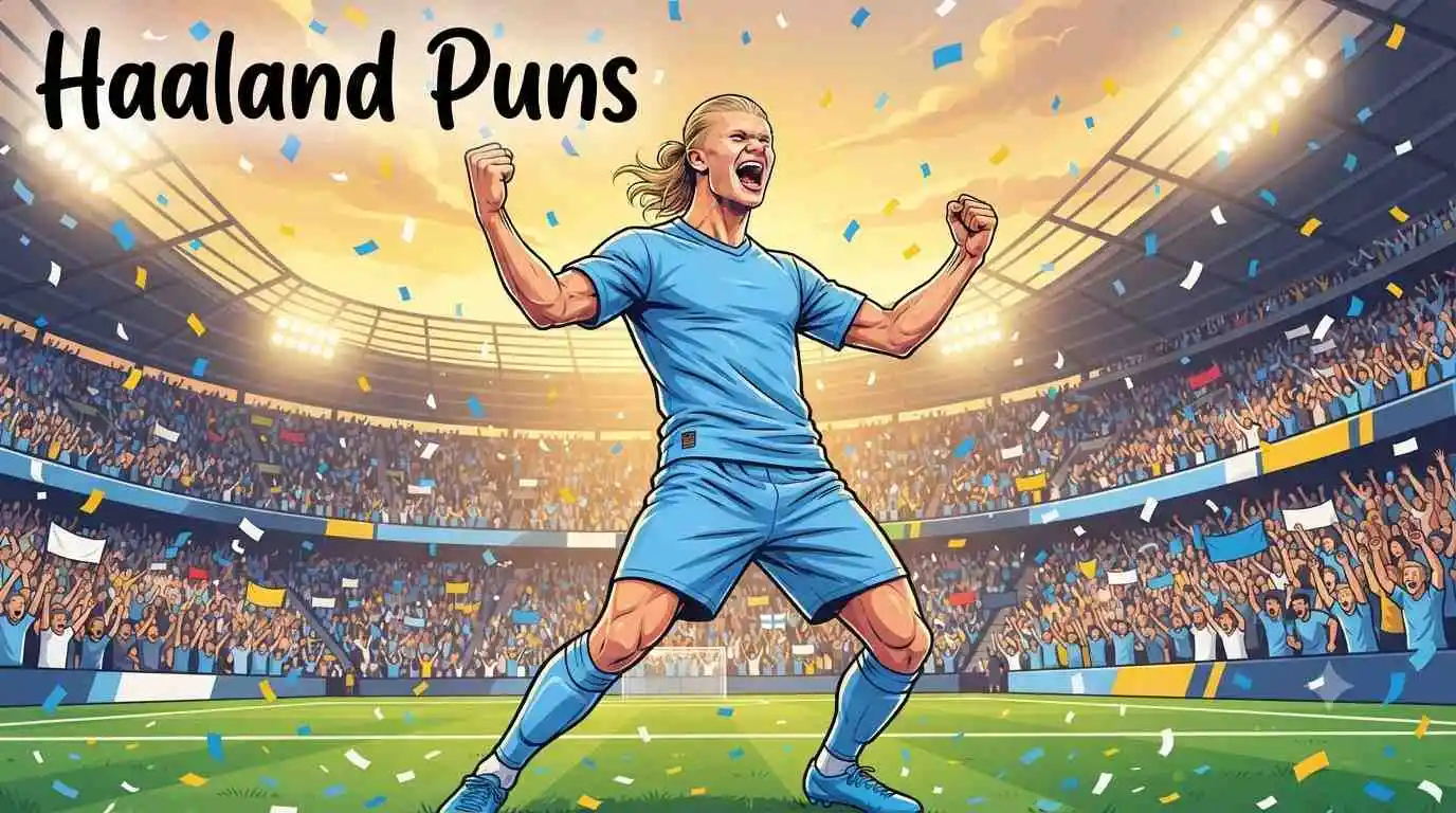 Blond football star smiling