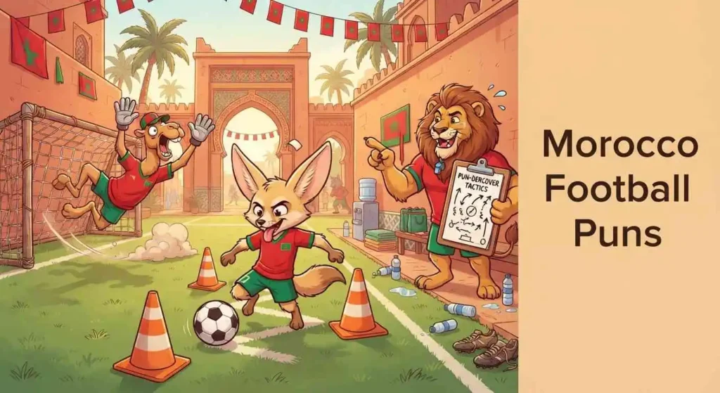 Funny Morocco football