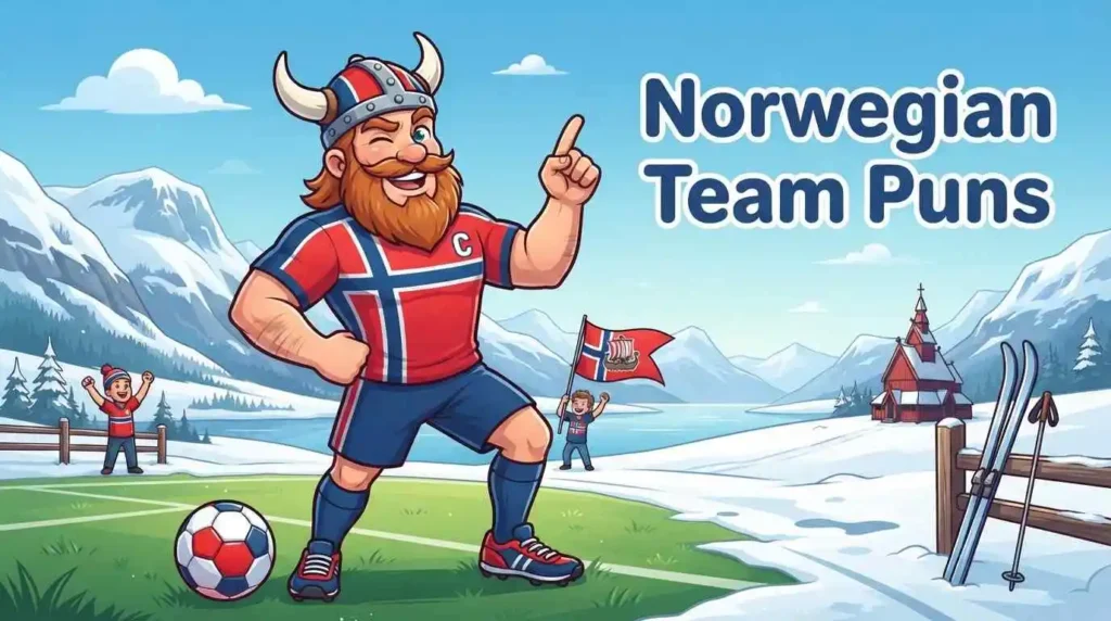 Funny Norwegian team 