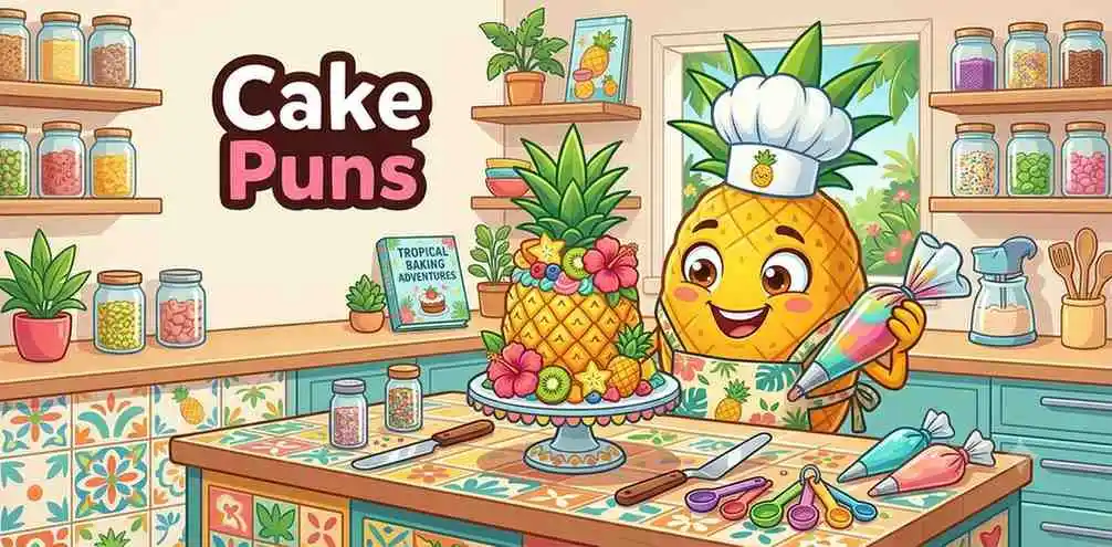 Pineapple celebrating birthday party