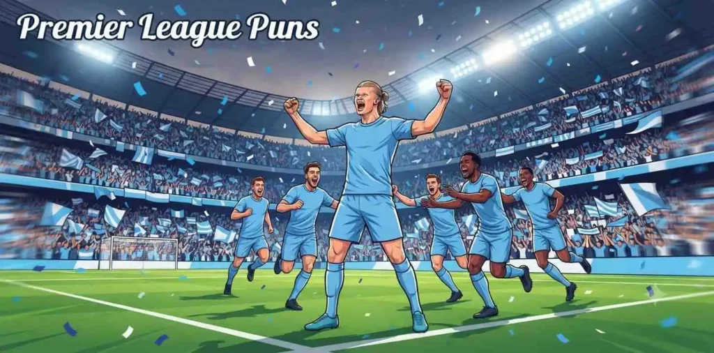 Football player celebrating goal