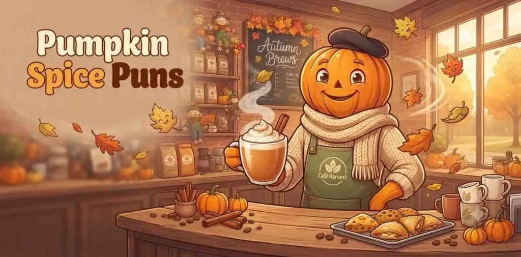 Pumpkin enjoying spice latte