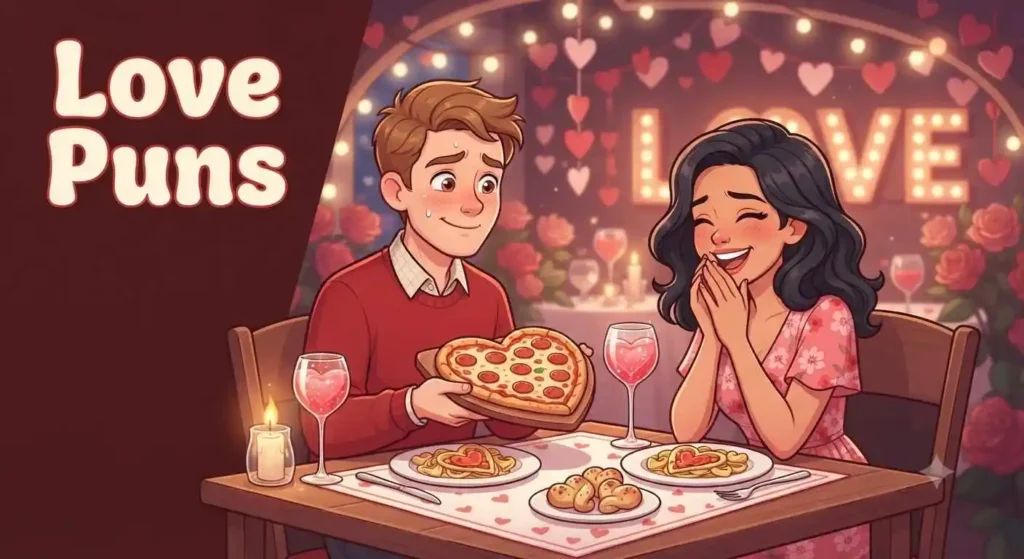 Couple enjoying romantic dinner together