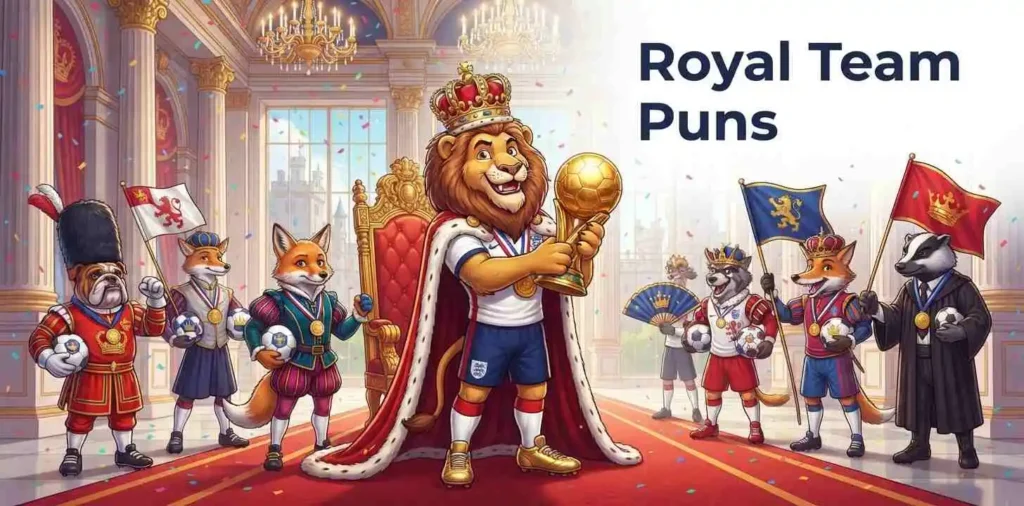 Funny royal team puns