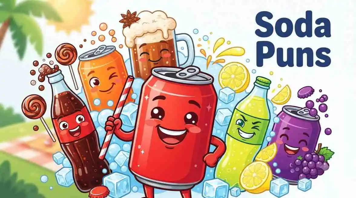 Happy soda cans together