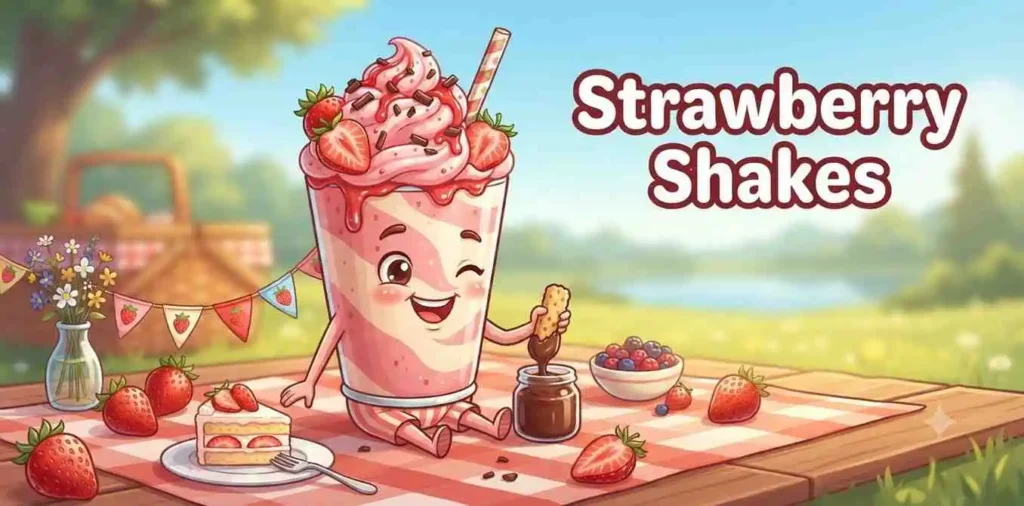 Strawberry shake fun