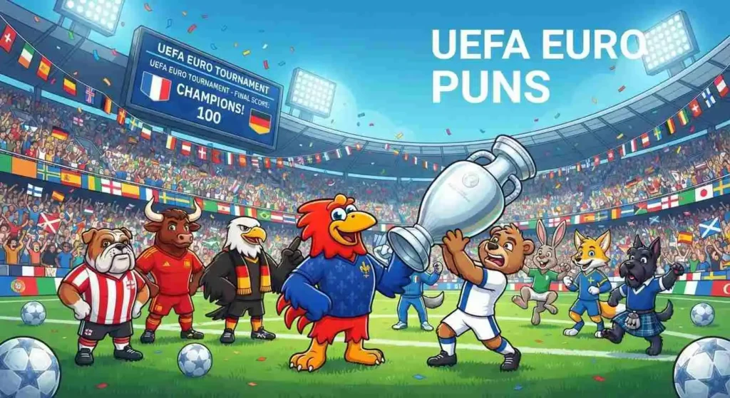 Funny UEFA Euro cartoon
