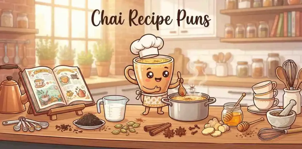 Chai recipe cooking scene
