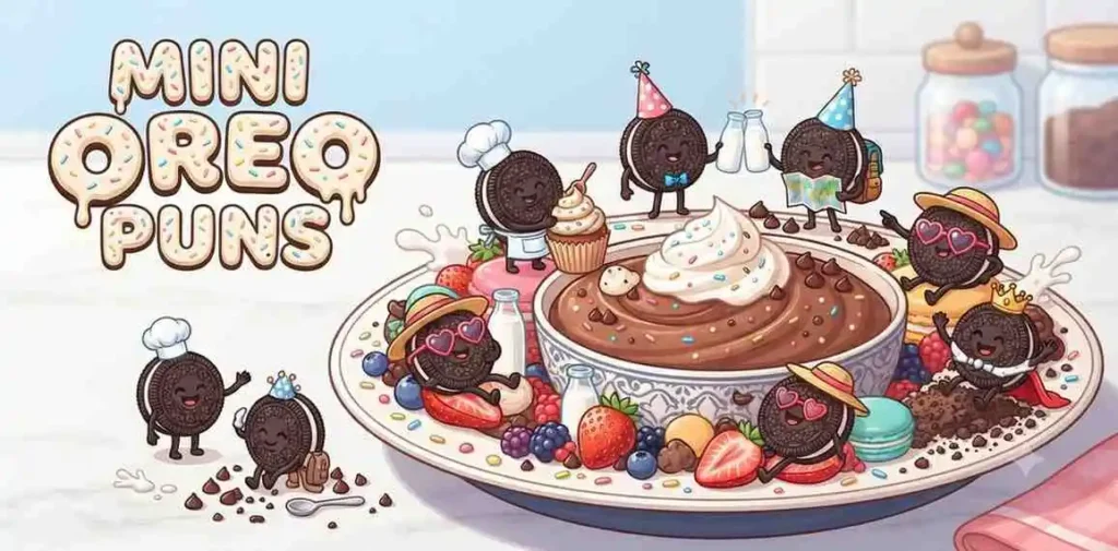 Mini Oreo cookie friends