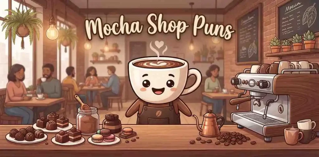 Cute mocha café