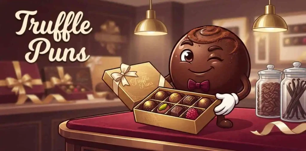 Chocolate truffle character gift box