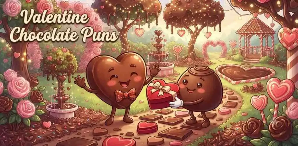 Chocolate characters Valentine gift