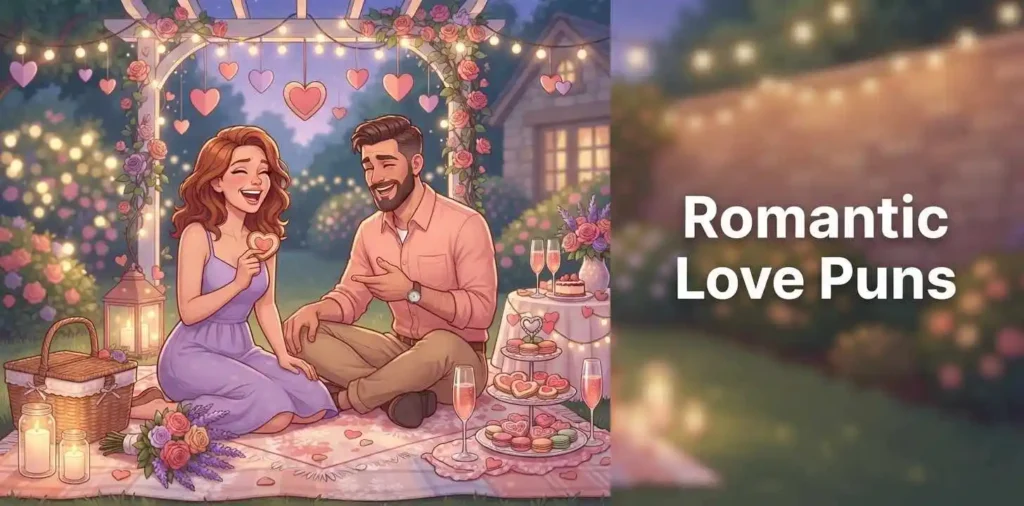 Couple enjoying romantic love celebration